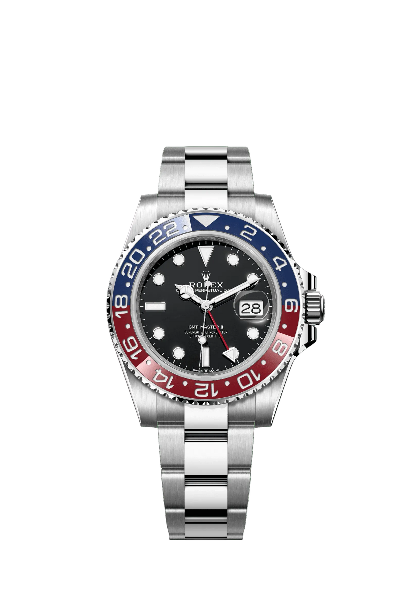 GMT-Master II olyester
40mm Pepsi  + KUTU