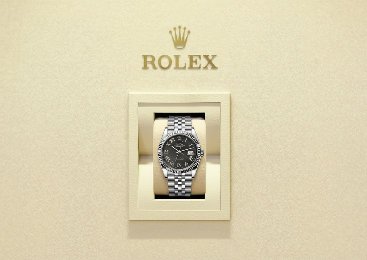 ( BAYAN) DateJust 34 mm + Kutu