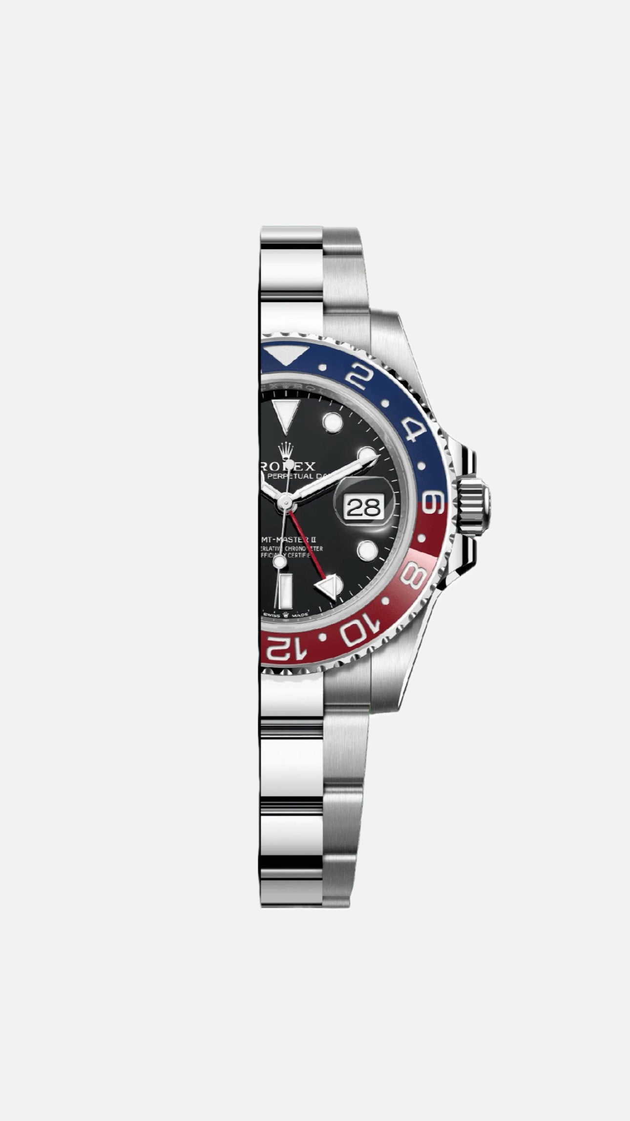 GMT-Master II olyester
40mm Pepsi  + KUTU