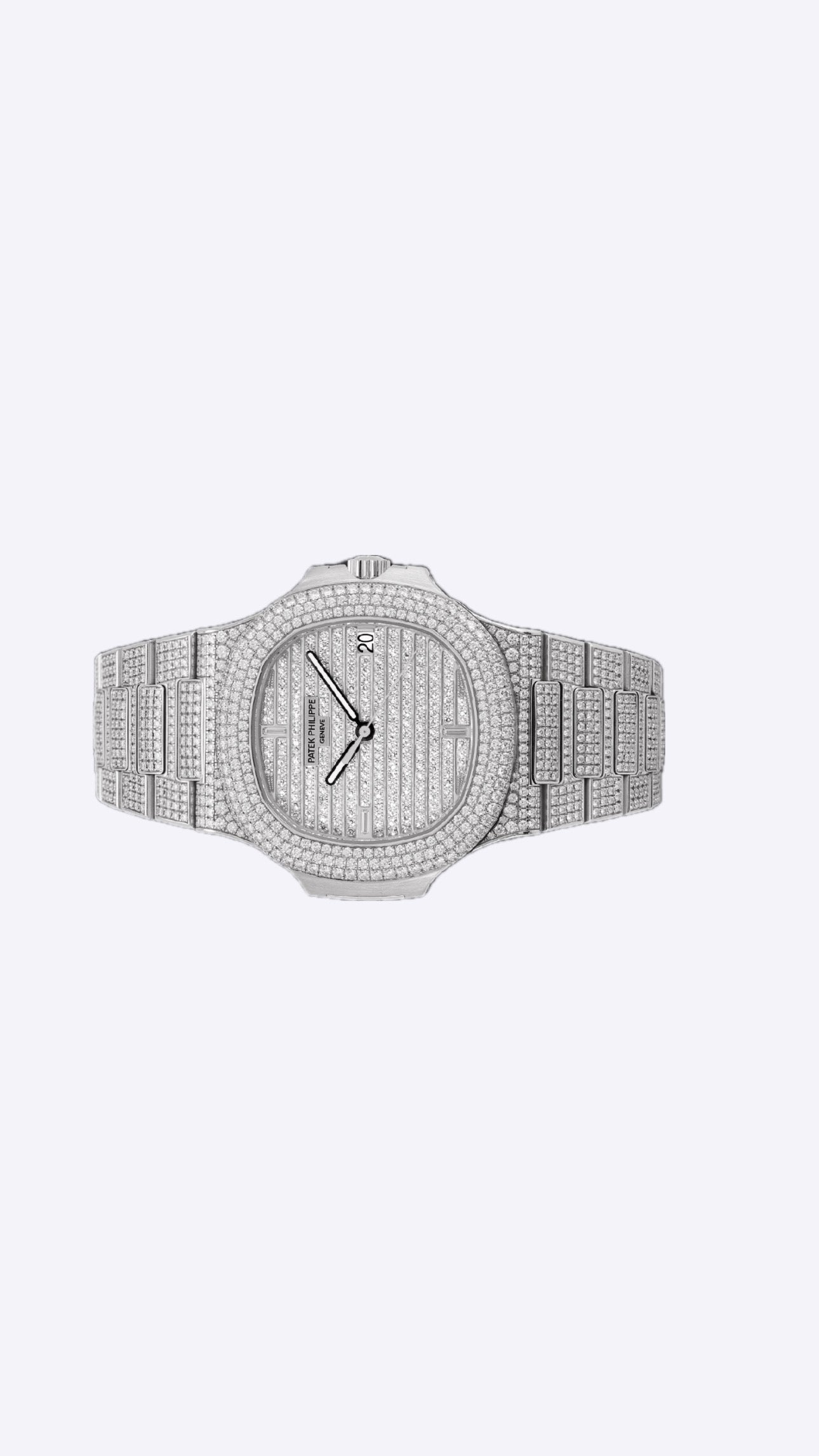 ( BAYAN ) Patek Philippe Nautilus 5719/10G-010 Kadın 38 mm + Kutu